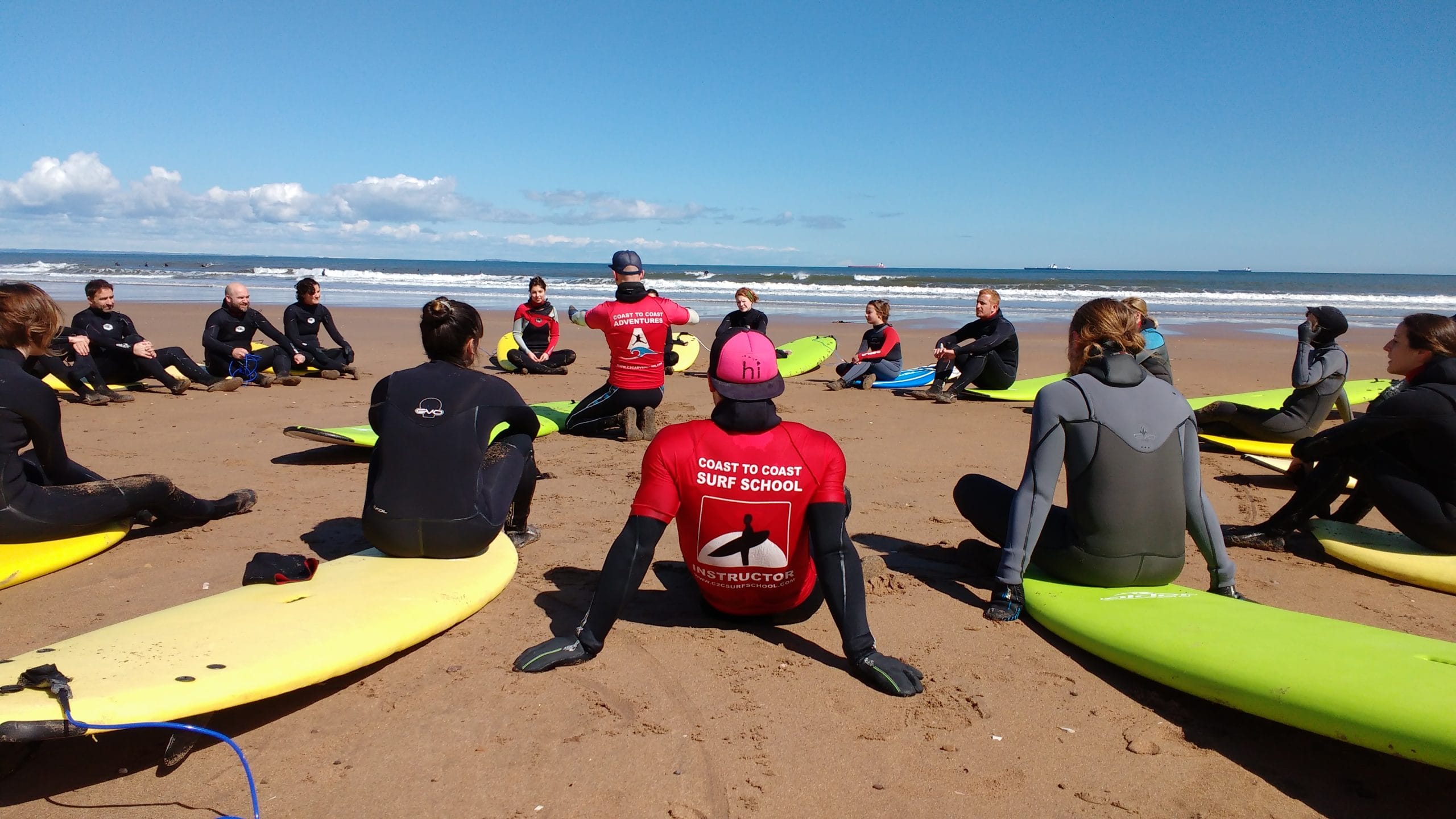 best time to surf in Scotland for beginners