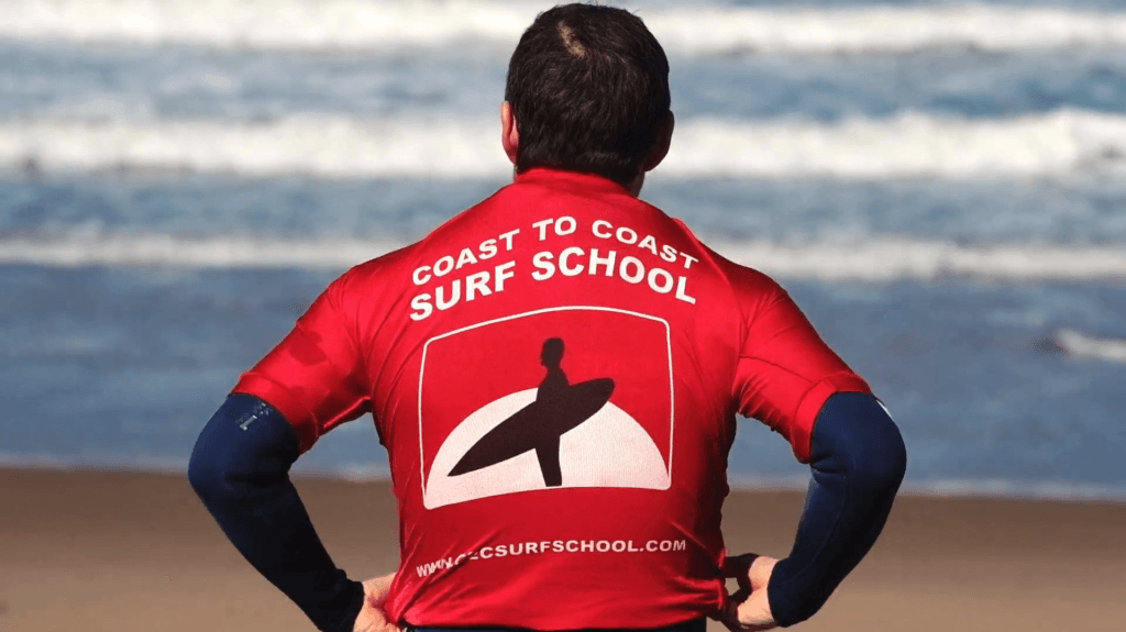 surf lessons near Edinburgh beginners